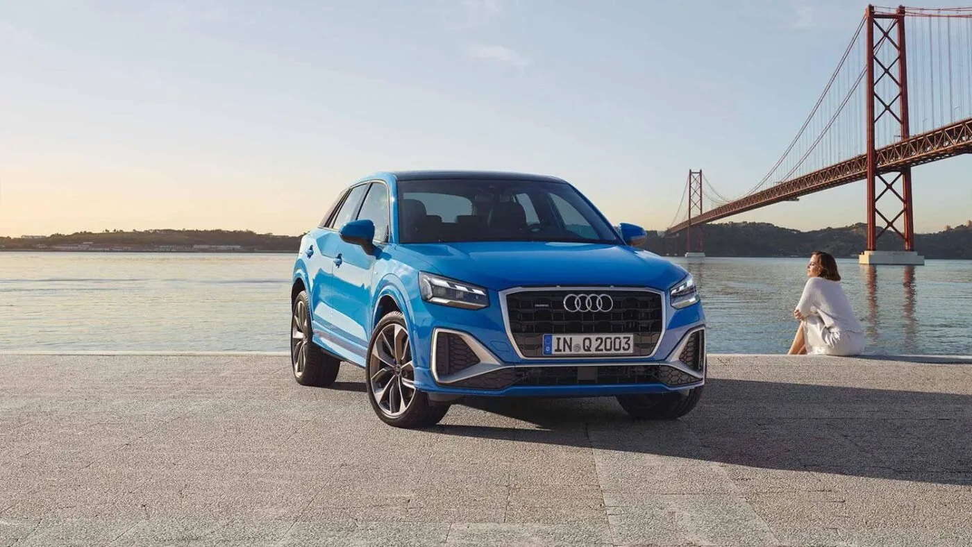 audi q2 2024 thiết kế ngoại thất góc cạnh, cá tính, mạnh mẽ