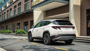 Đuôi xe Hyundai Tucson 2025