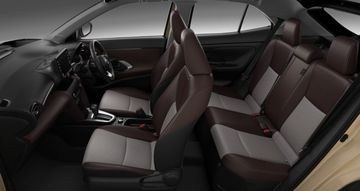 Ghế trên Toyota Yaris Cross 2022