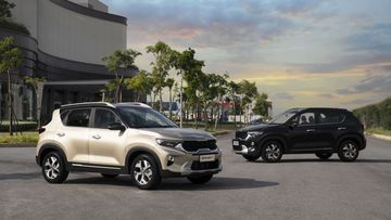Kia Sonet 2023 có kiểu dáng trẻ trung, hiện đại