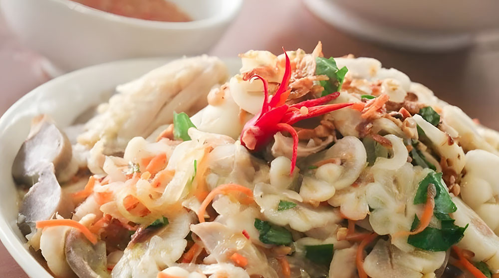 Gỏi Gà Trộn Măng Cục