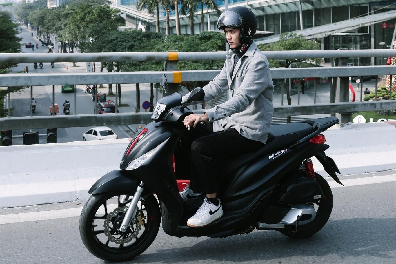 Hình ảnh thiết kế của Piaggio Medley 2023